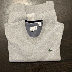 Men's Cotton V Neck Cotton Sweater